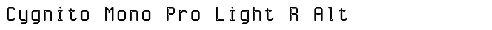 Cygnito Mono Pro Light R Alt image